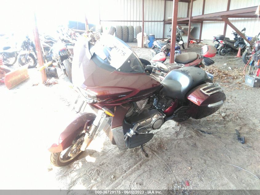 2010 VICTORY MOTORCYCLES CROSS COUNTRY - 5VPDB36D2A3005287