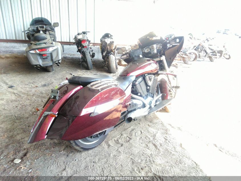 2010 VICTORY MOTORCYCLES CROSS COUNTRY - 5VPDB36D2A3005287