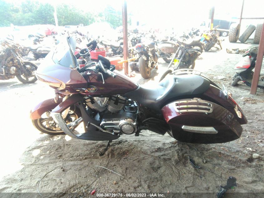 2010 VICTORY MOTORCYCLES CROSS COUNTRY - 5VPDB36D2A3005287