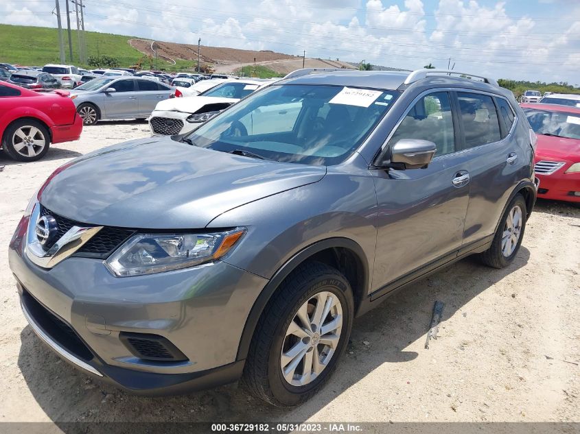 2015 NISSAN ROGUE SV - KNMAT2MV4FP513250