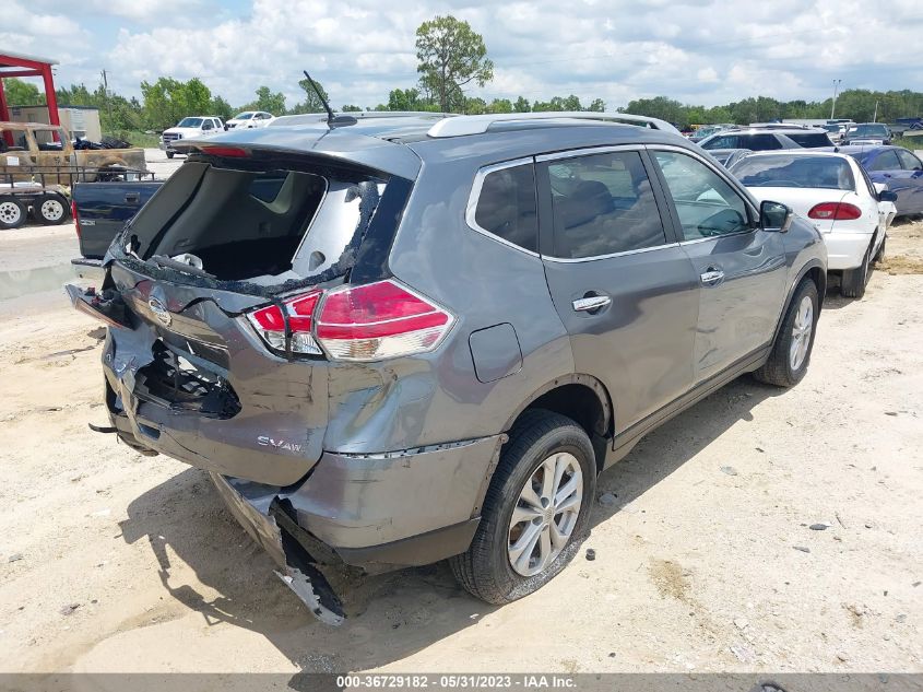 2015 NISSAN ROGUE SV - KNMAT2MV4FP513250