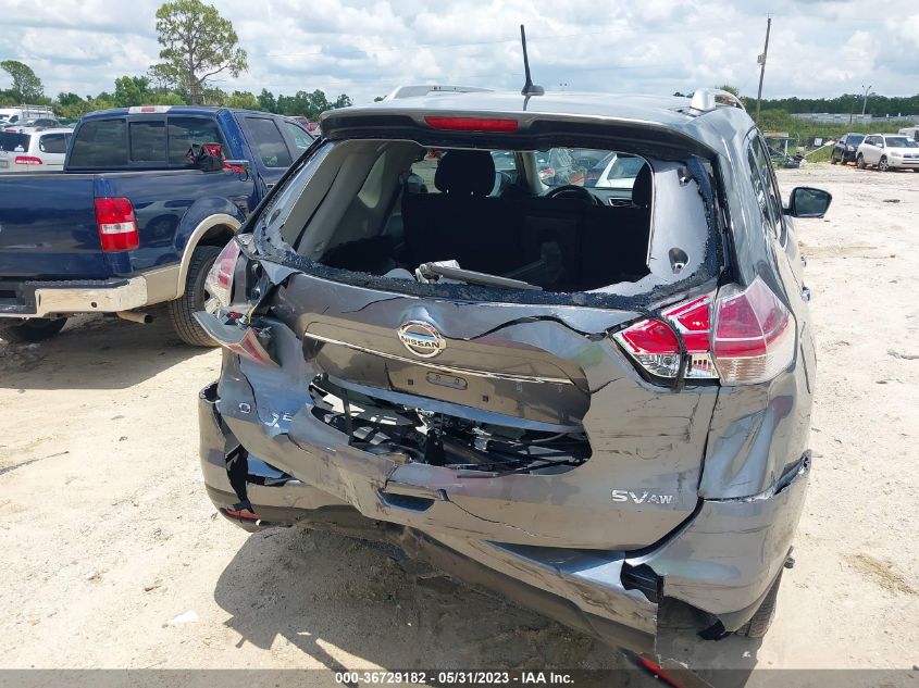 2015 NISSAN ROGUE SV - KNMAT2MV4FP513250