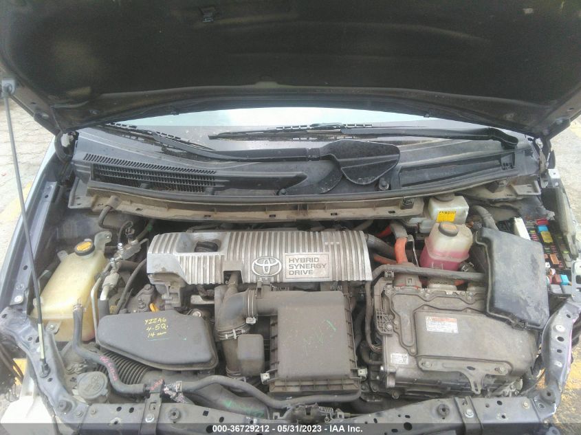 2013 TOYOTA PRIUS ONE/TWO/THREE/FOUR/FIVE - JTDKN3DU3D5664892