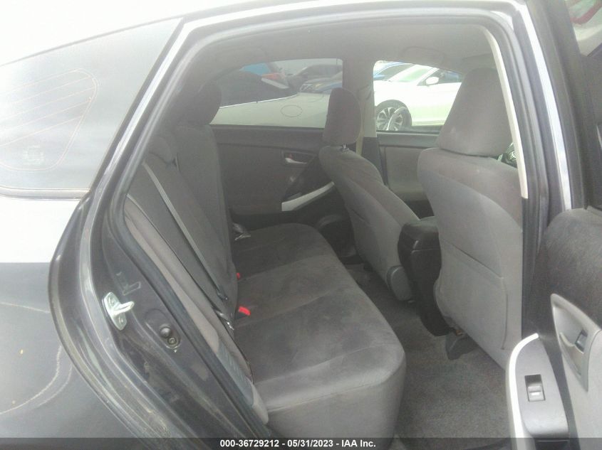 2013 TOYOTA PRIUS ONE/TWO/THREE/FOUR/FIVE - JTDKN3DU3D5664892