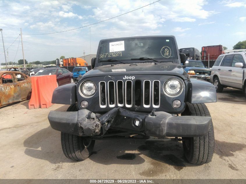 2017 JEEP WRANGLER UNLIMITED SAHARA - 1C4BJWEG4HL511610