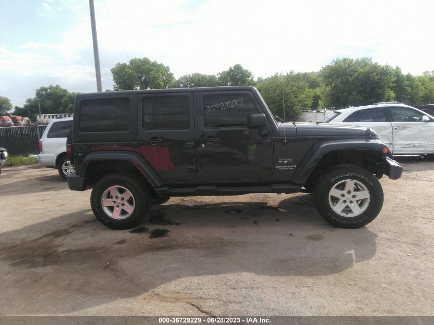 2017 JEEP WRANGLER UNLIMITED SAHARA - 1C4BJWEG4HL511610