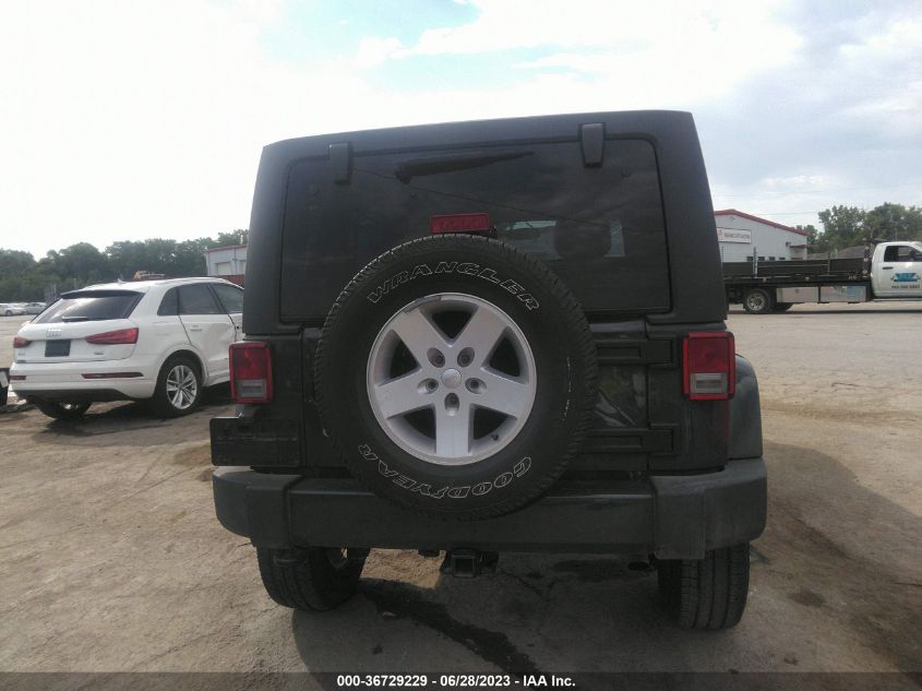 2017 JEEP WRANGLER UNLIMITED SAHARA - 1C4BJWEG4HL511610