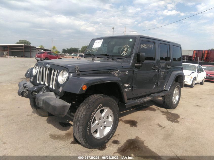 2017 JEEP WRANGLER UNLIMITED SAHARA - 1C4BJWEG4HL511610