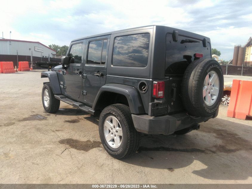 2017 JEEP WRANGLER UNLIMITED SAHARA - 1C4BJWEG4HL511610