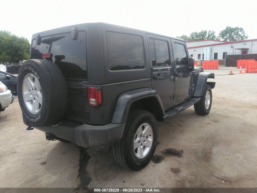 2017 JEEP WRANGLER UNLIMITED SAHARA - 1C4BJWEG4HL511610