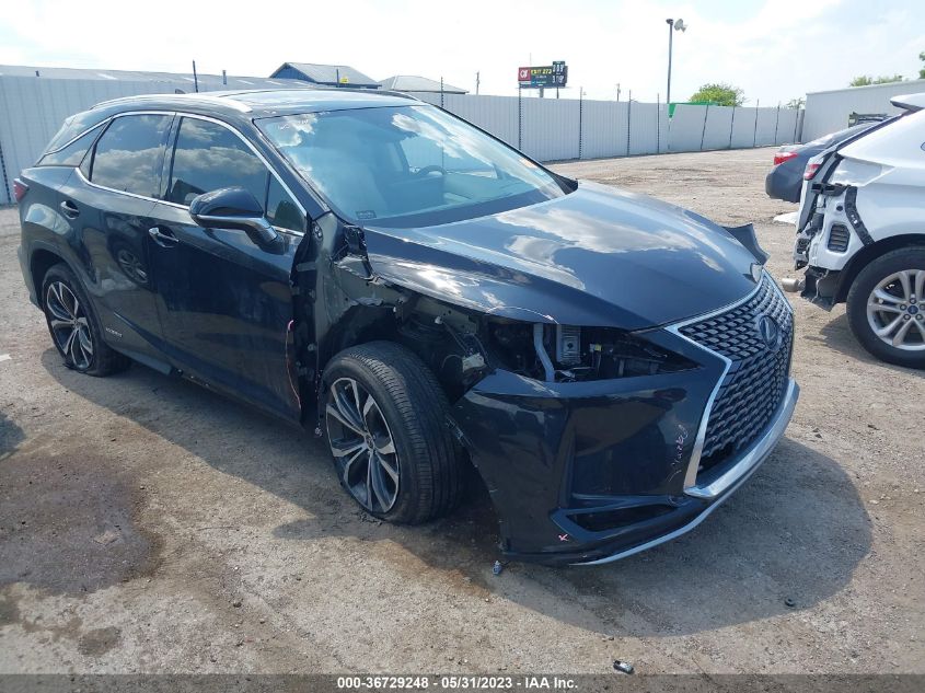 2022 LEXUS RX RX 450H - 2T2HGMDAXNC077122