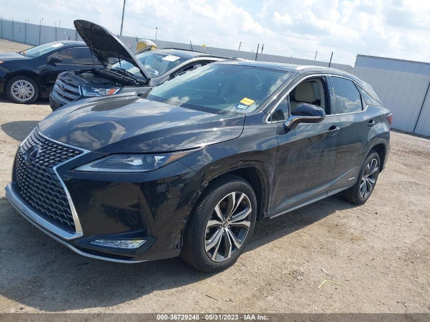 2022 LEXUS RX RX 450H - 2T2HGMDAXNC077122