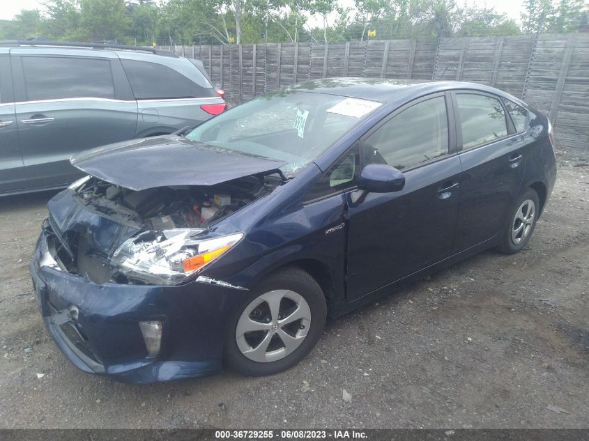 2015 TOYOTA PRIUS FOUR - JTDKN3DU9F1919930