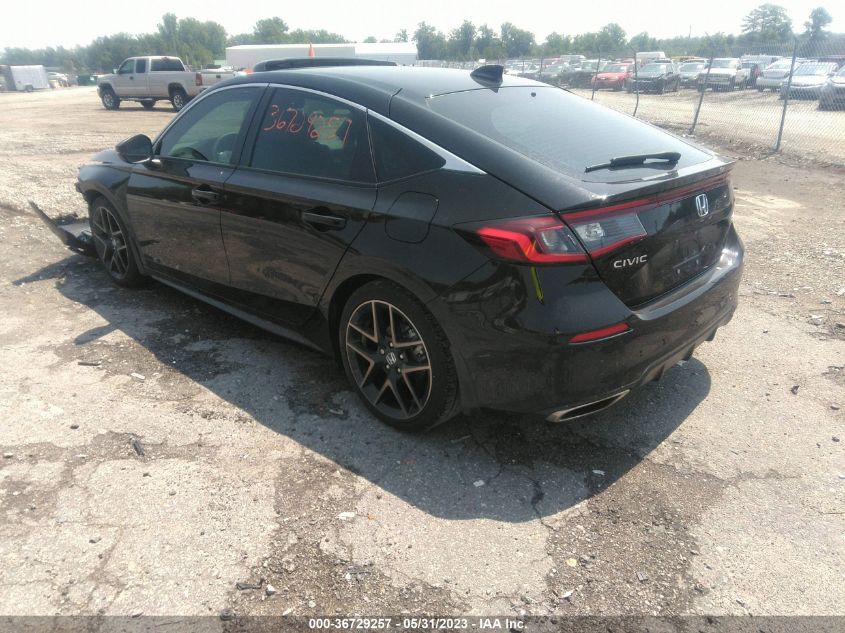 2022 HONDA CIVIC HATCHBACK SPORT TOURING - 19XFL1H80NE015260