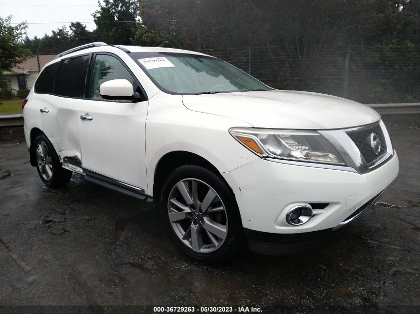 2013 NISSAN PATHFINDER PLATINUM - 5N1AR2MN4DC638232