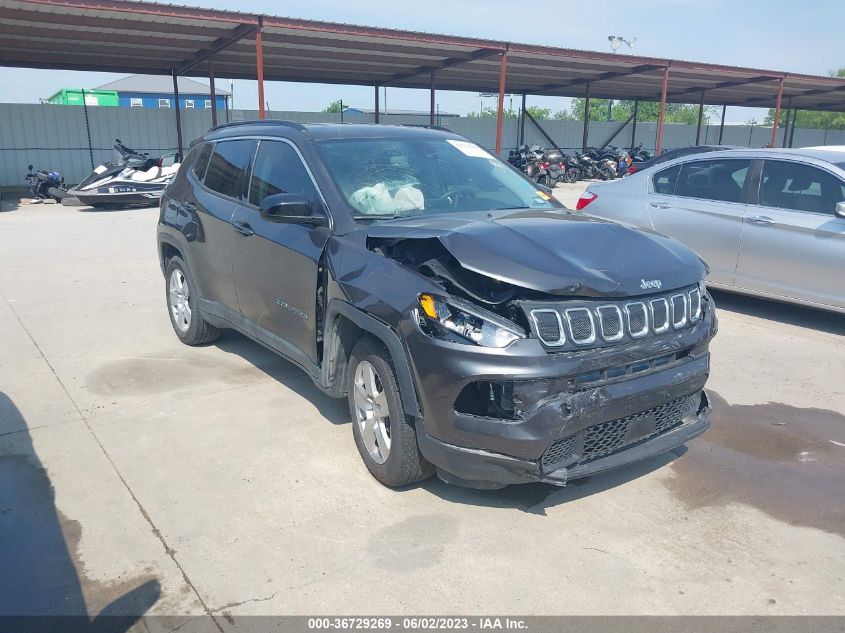 2022 JEEP COMPASS LATITUDE - 3C4NJCBB0NT202334