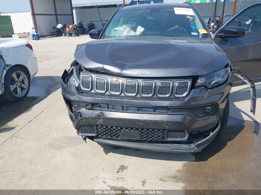 2022 JEEP COMPASS LATITUDE - 3C4NJCBB0NT202334