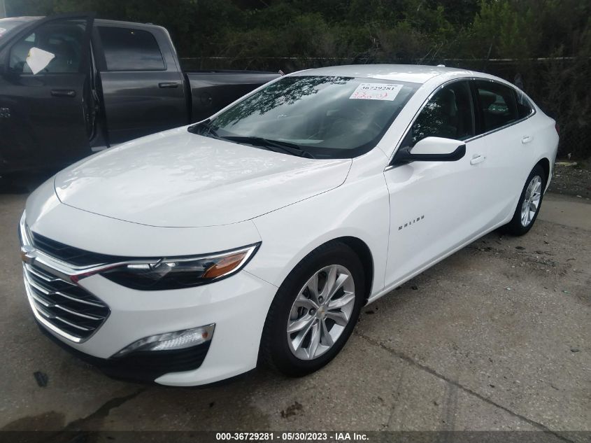 2021 CHEVROLET MALIBU LT - 1G1ZD5ST6MF034049