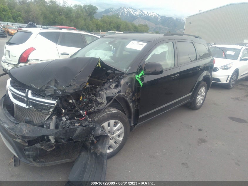 VIN 3C4PDCBG8JT525231 2018 DODGE JOURNEY SXT