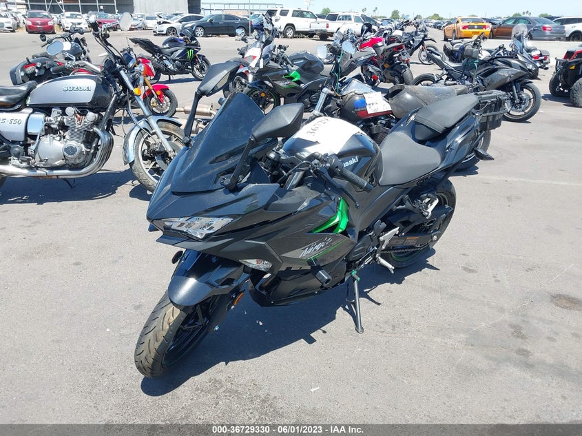 VIN JKAEXKH12PDAP6362 2023 KAWASAKI EX400