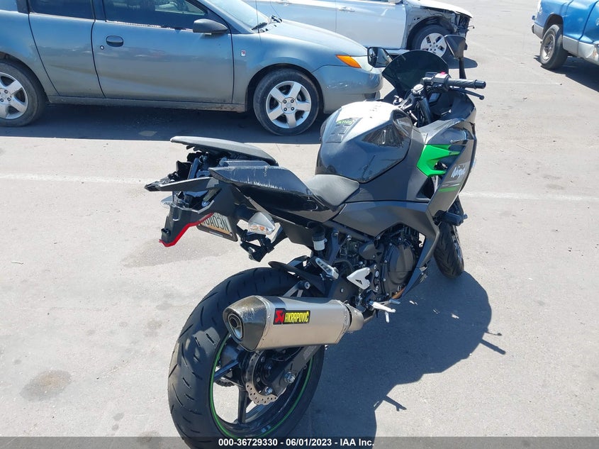 VIN JKAEXKH12PDAP6362 2023 KAWASAKI EX400