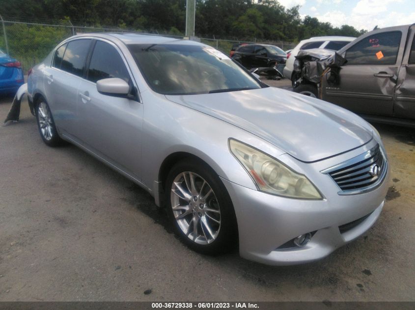 2013 INFINITI G37 SEDAN JOURNEY - JN1CV6AP0DM719473