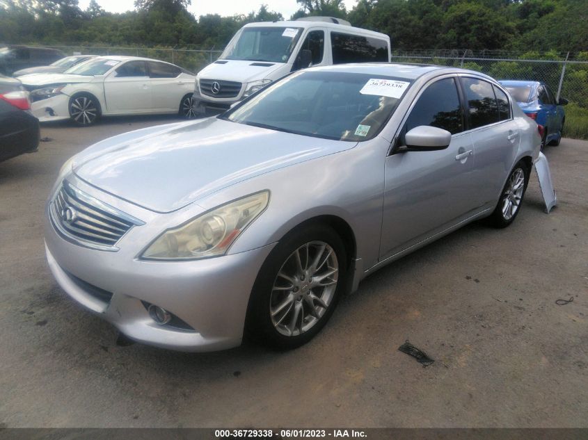 2013 INFINITI G37 SEDAN JOURNEY - JN1CV6AP0DM719473