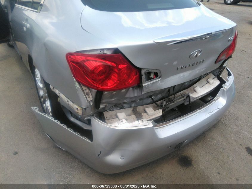 2013 INFINITI G37 SEDAN JOURNEY - JN1CV6AP0DM719473