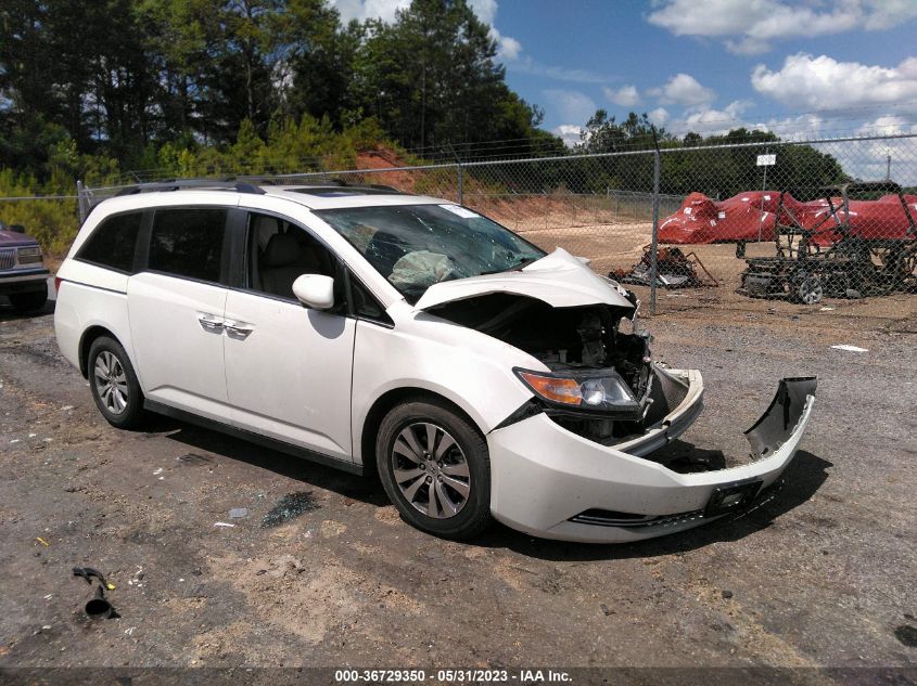 2014 HONDA ODYSSEY EX-L - 5FNRL5H64EB098463