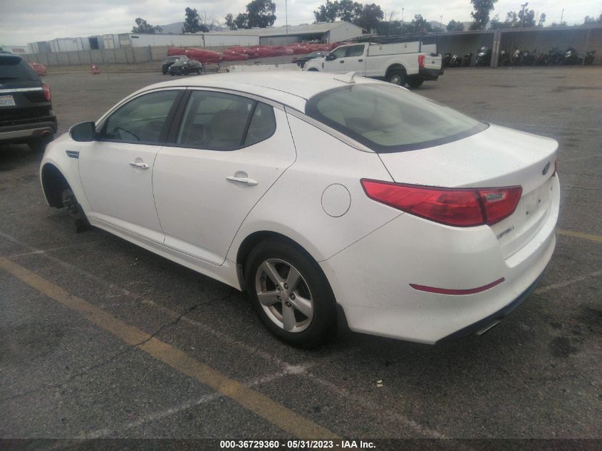 2015 KIA OPTIMA LX - KNAGM4A73F5658653