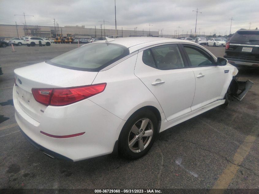 2015 KIA OPTIMA LX - KNAGM4A73F5658653