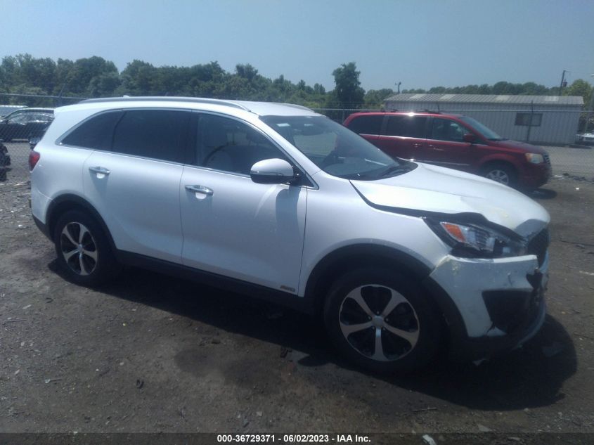 2017 KIA SORENTO EX - 5XYPHDA18HG244569