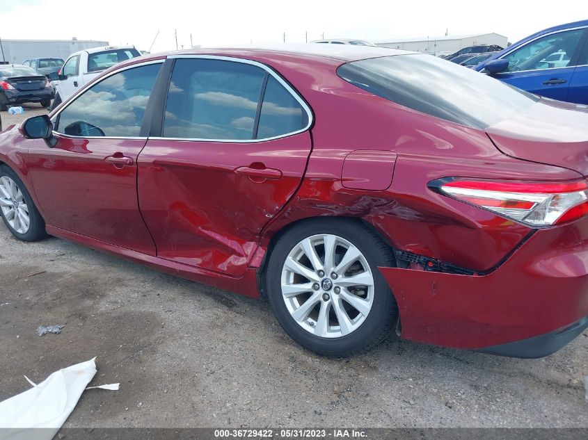 2018 TOYOTA CAMRY LE/SE/XLE/L - 4T1B11HK9JU568612