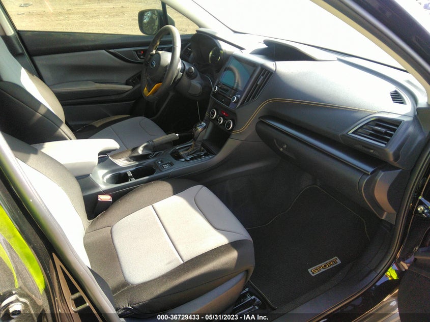 VIN JF2GTHSC7NH259879 2022 SUBARU CROSSTREK SPORT