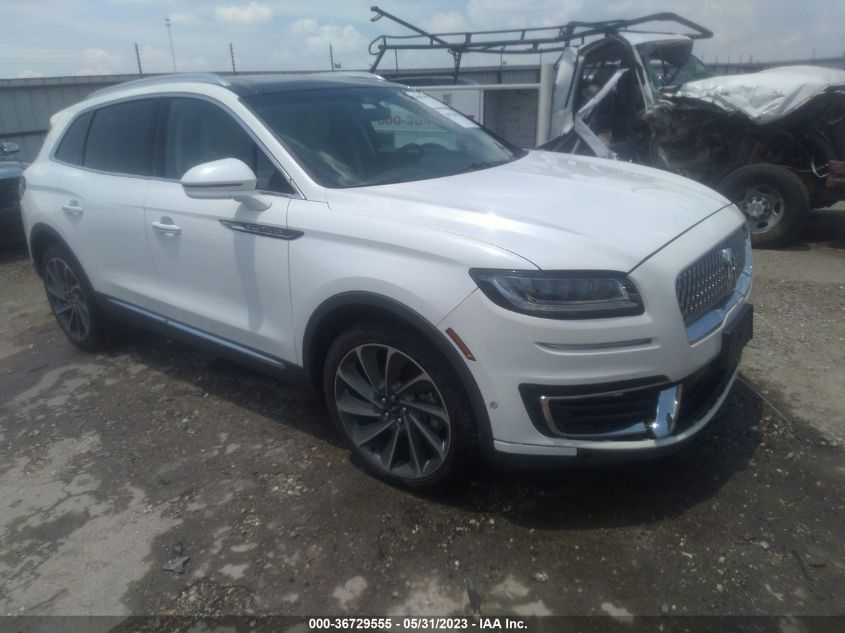 2020 LINCOLN NAUTILUS RESERVE - 2LMPJ8K90LBL01375