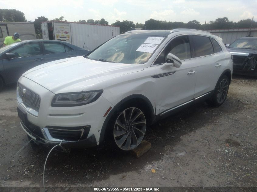 2020 LINCOLN NAUTILUS RESERVE - 2LMPJ8K90LBL01375