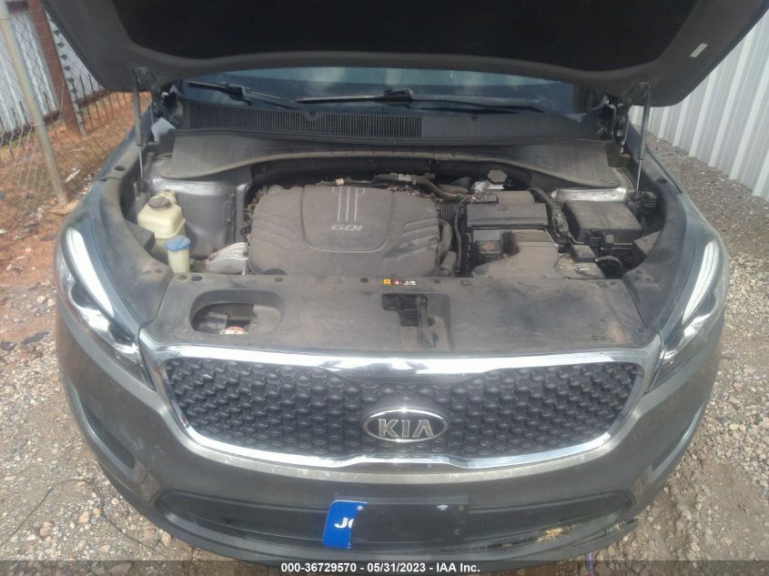 2018 KIA SORENTO LX V6 - 5XYPG4A58JG387923