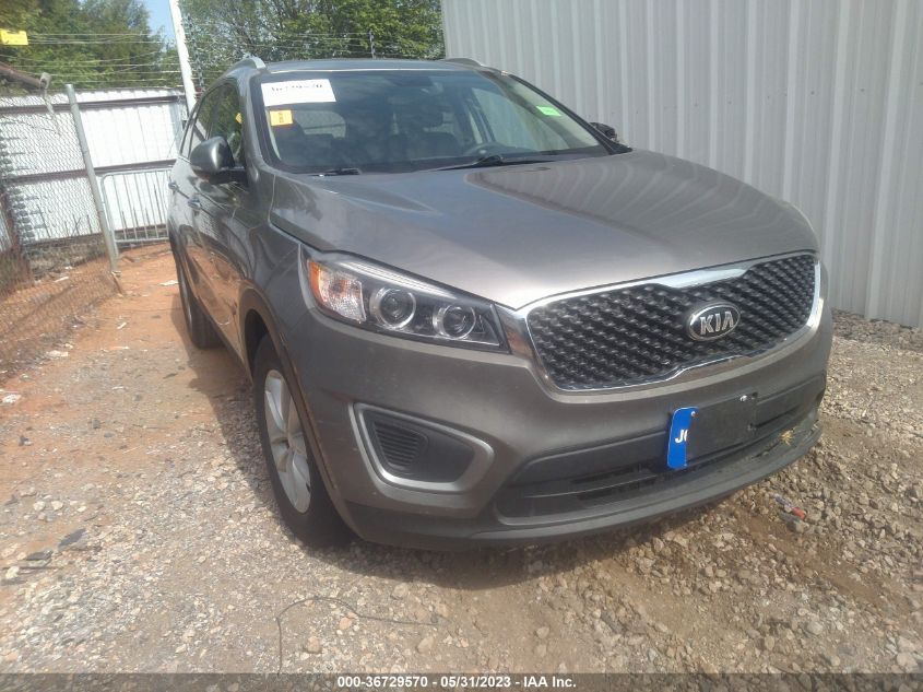 2018 KIA SORENTO LX V6 - 5XYPG4A58JG387923