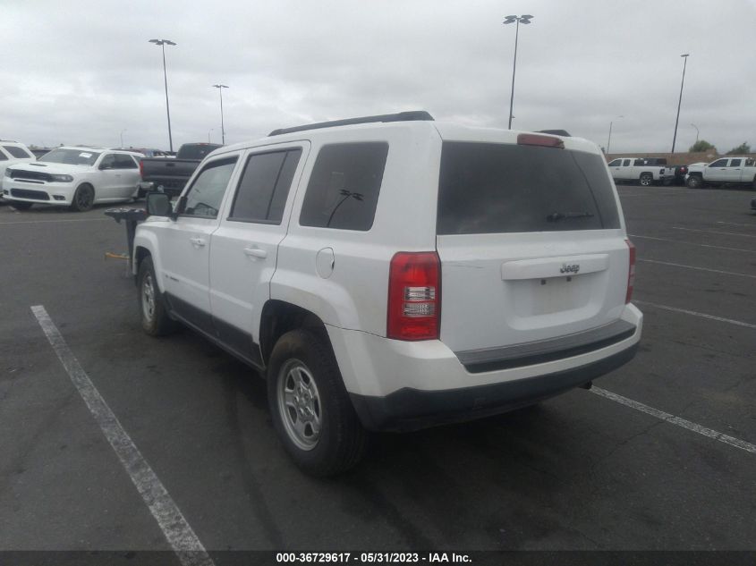 2014 JEEP PATRIOT SPORT - 1C4NJPBA8ED774515