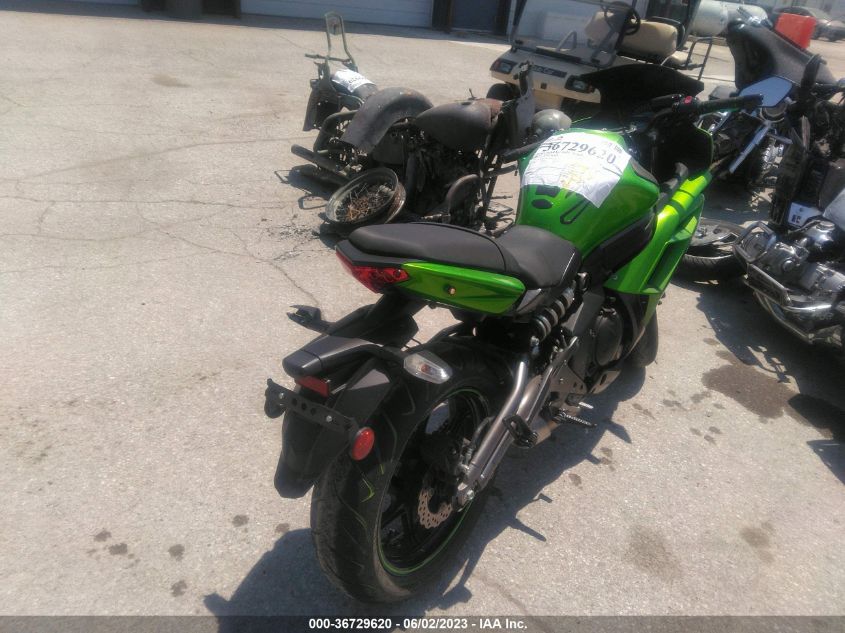 2012 KAWASAKI EX650 EC - JKAEXEE11CDA05234