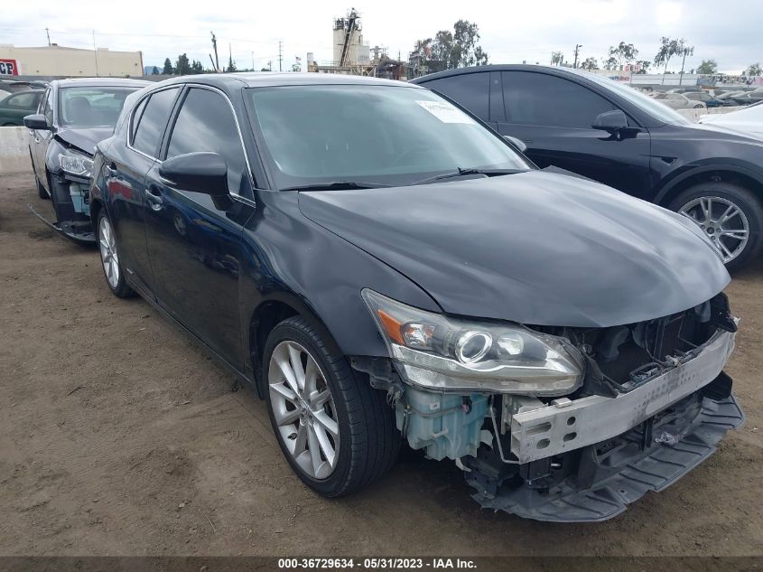 2013 LEXUS CT 200H HYBRID - JTHKD5BH8D2163078