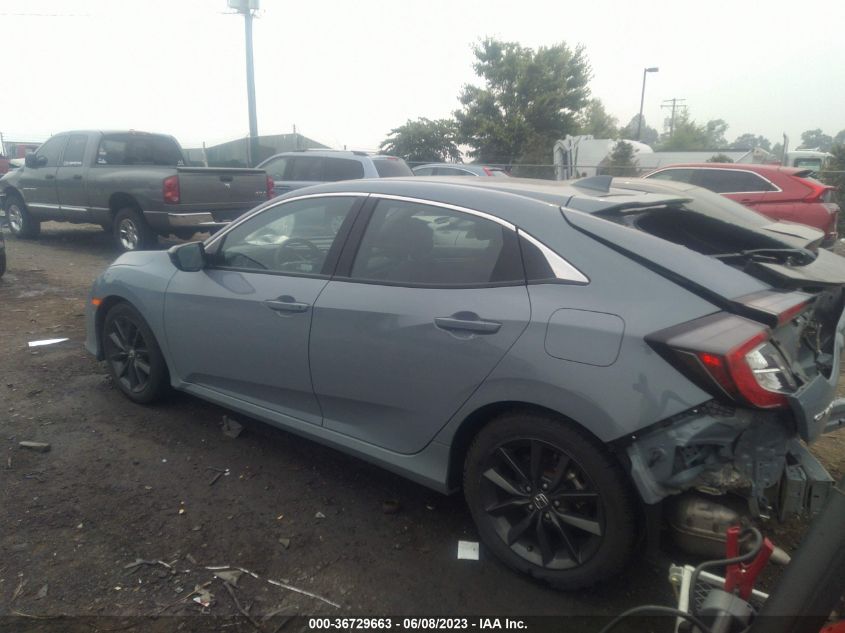 2021 HONDA CIVIC HATCHBACK EX - SHHFK7H64MU209365