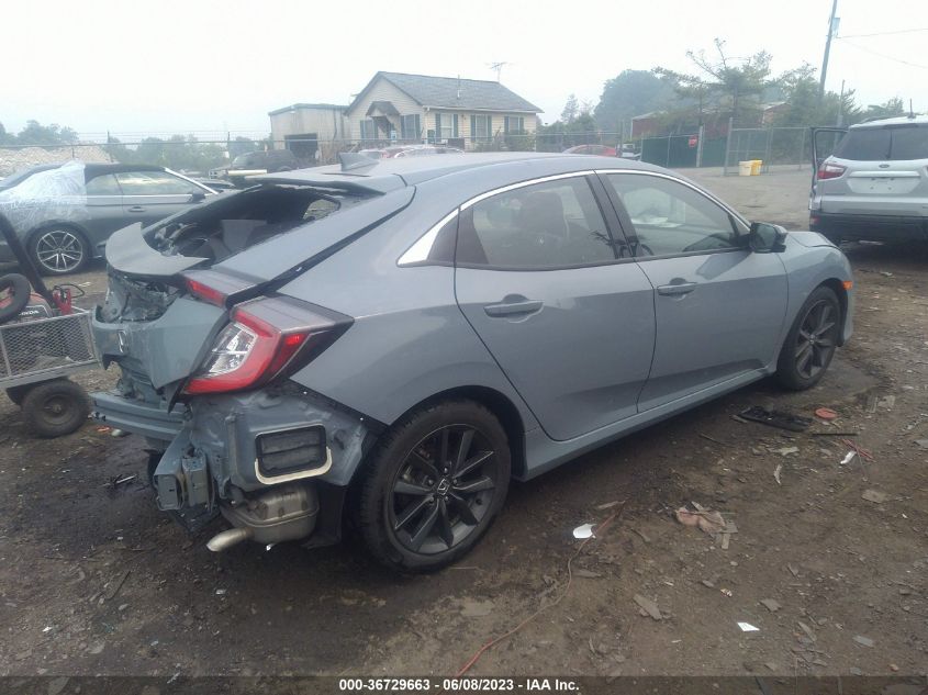 2021 HONDA CIVIC HATCHBACK EX - SHHFK7H64MU209365