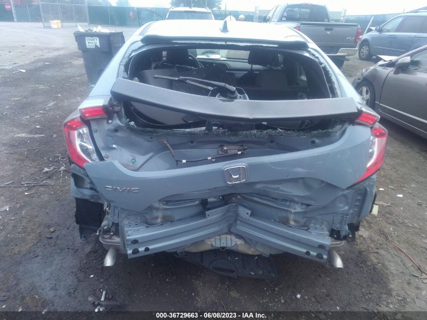 2021 HONDA CIVIC HATCHBACK EX - SHHFK7H64MU209365