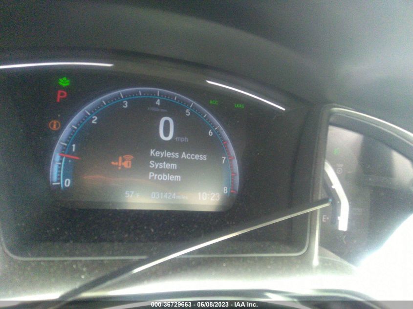 2021 HONDA CIVIC HATCHBACK EX - SHHFK7H64MU209365