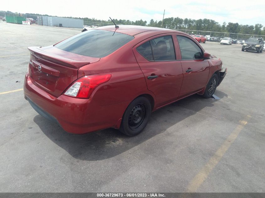 2017 NISSAN VERSA SEDAN S PLUS - 3N1CN7AP6HL870369