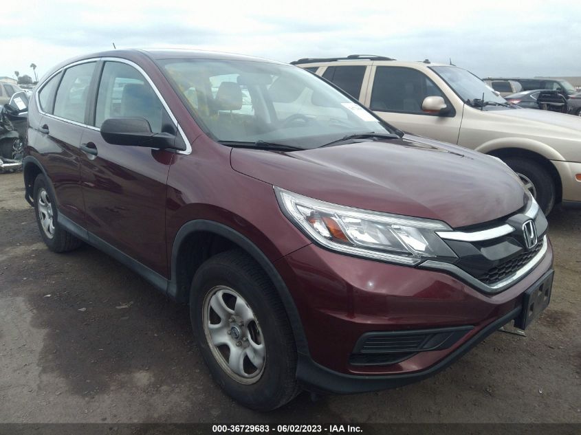 2015 HONDA CR-V LX - 2HKRM4H3XFH627060