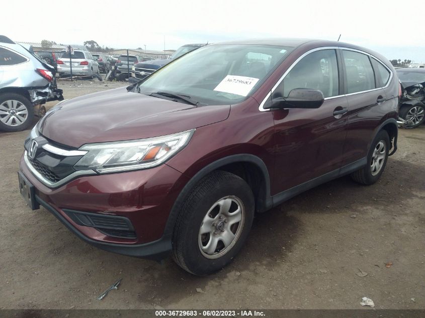 2015 HONDA CR-V LX - 2HKRM4H3XFH627060