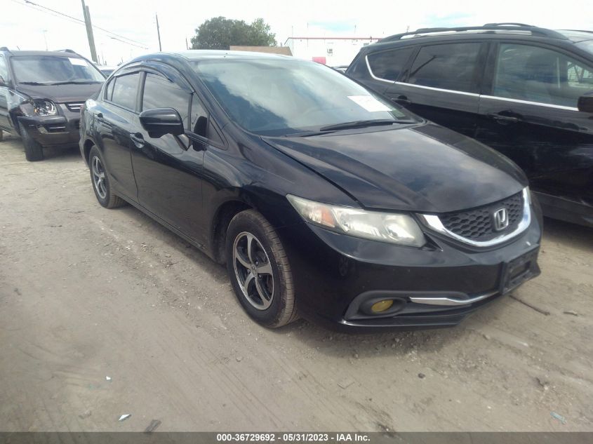 2015 HONDA CIVIC SEDAN SE - 19XFB2F7XFE703299