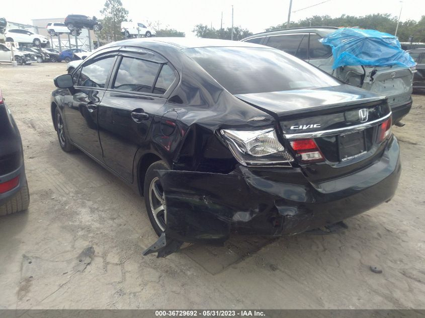 2015 HONDA CIVIC SEDAN SE - 19XFB2F7XFE703299